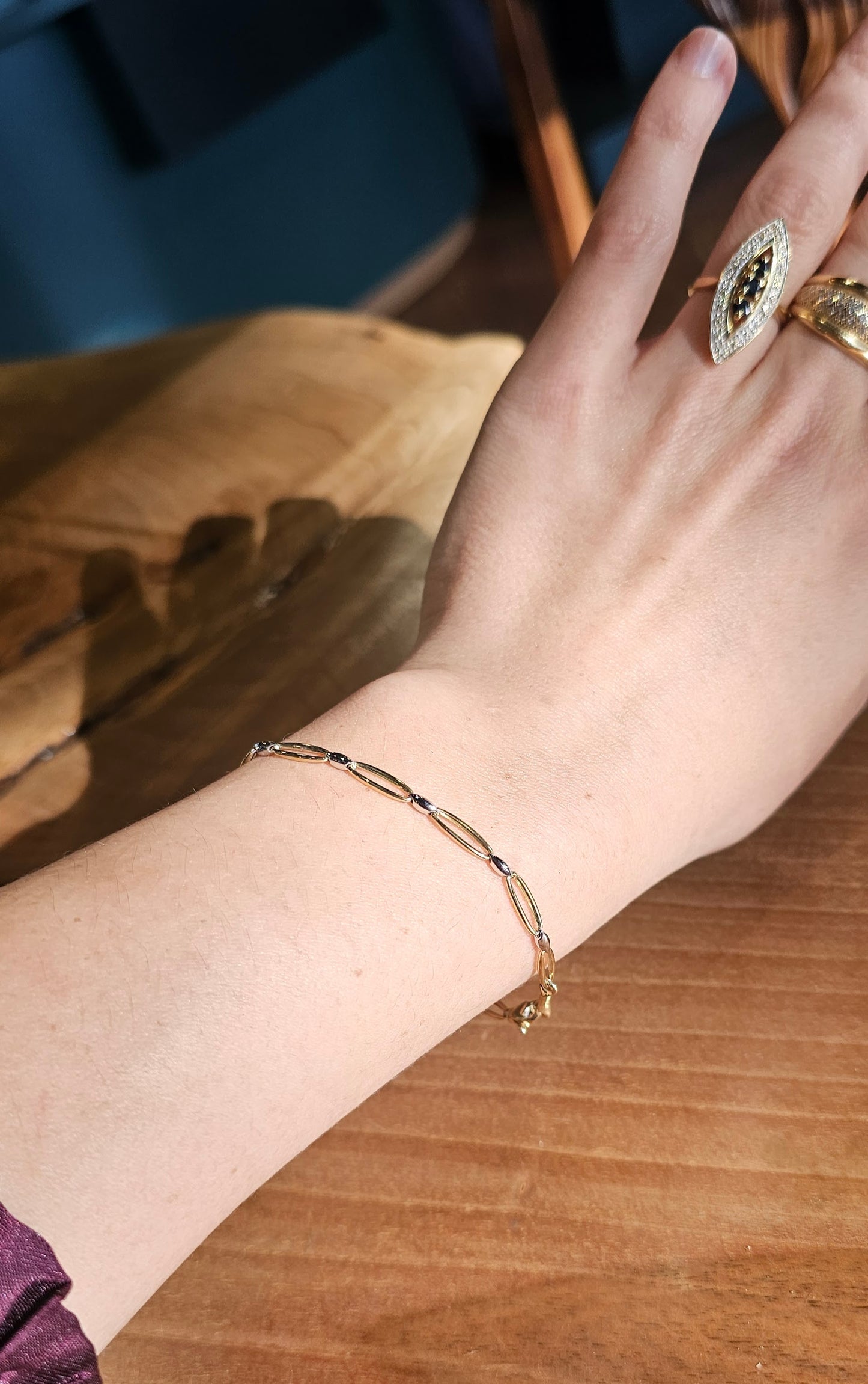bracelet bi-color CHIMENTO