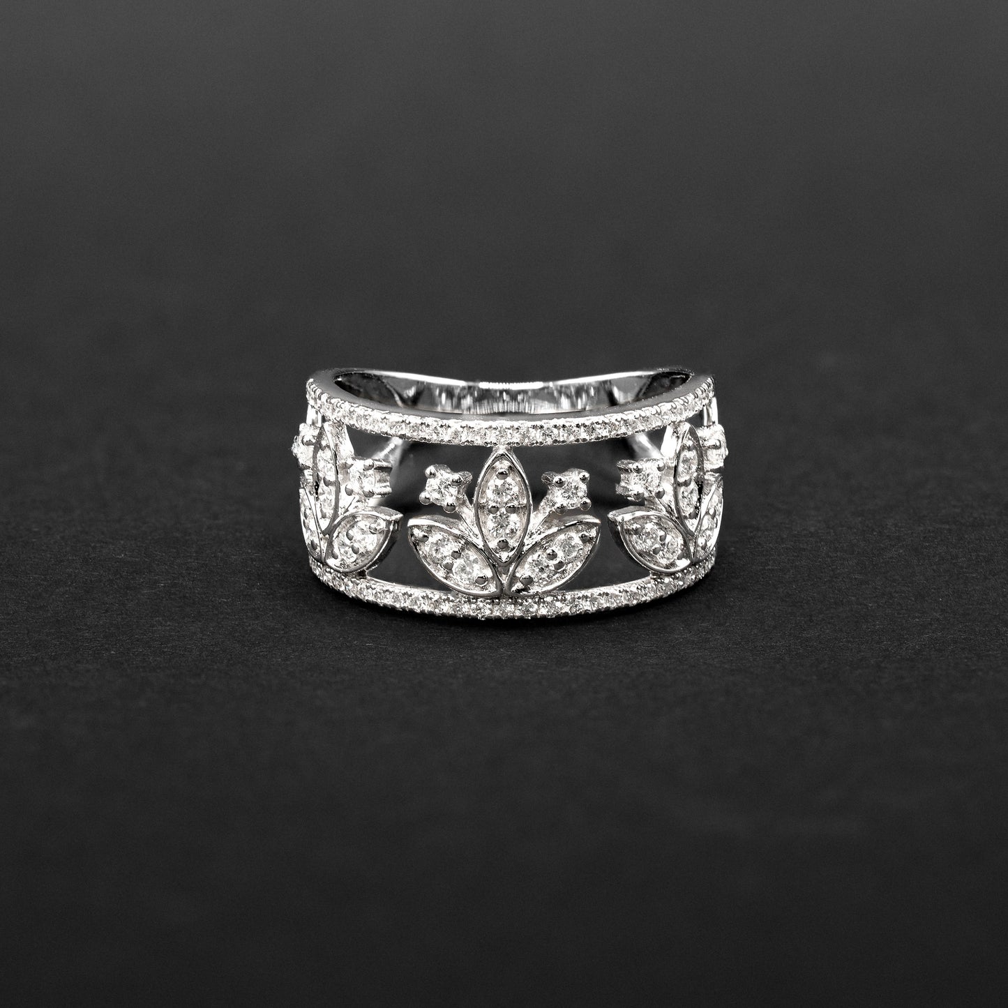 Bague dentelle Lys