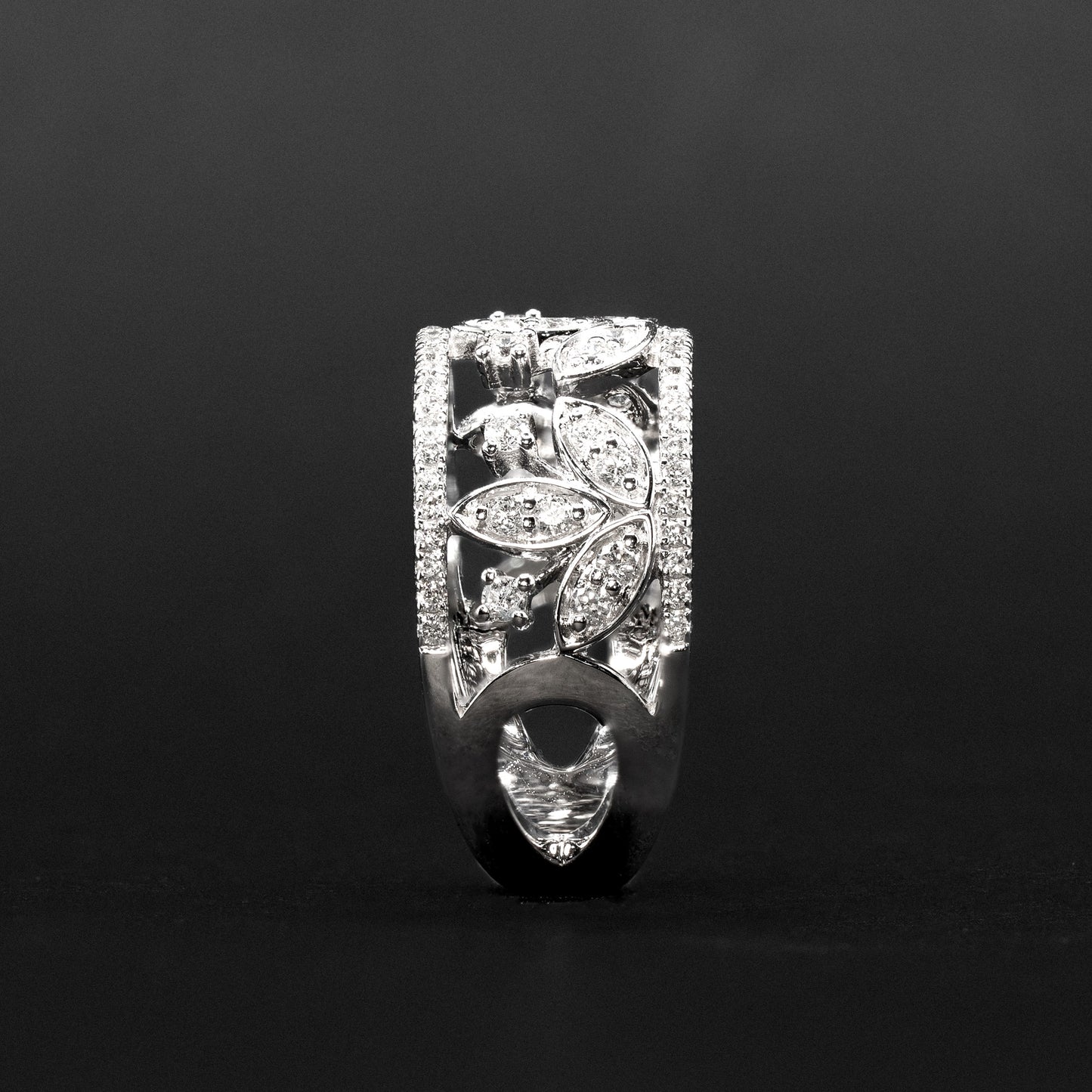Bague dentelle Lys