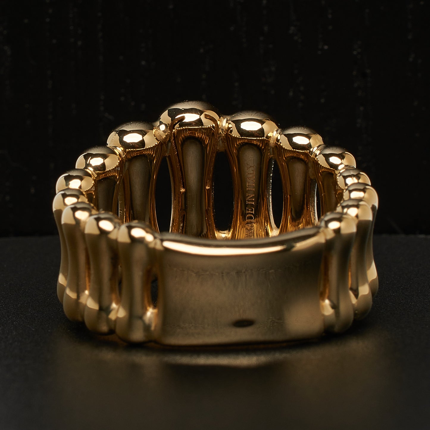 Bague diamants bamboo CHIMENTO