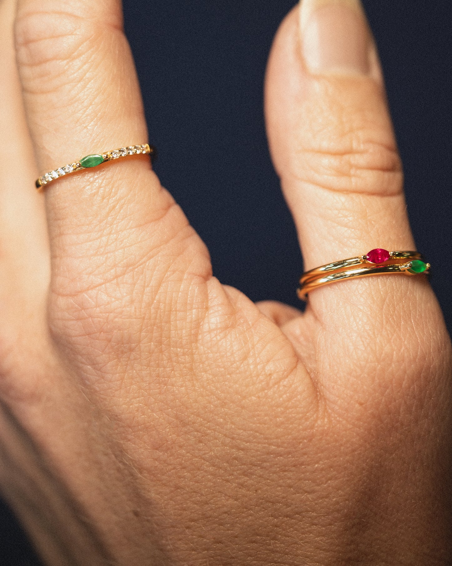 Bague "La Note de Couleur"