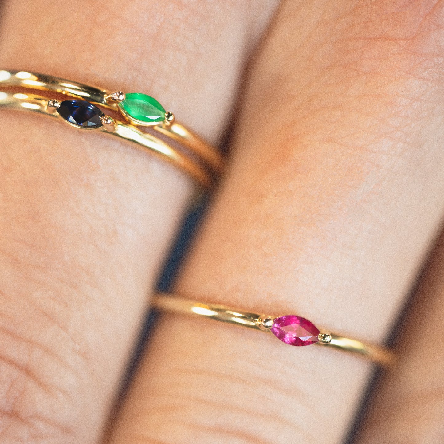 Bague "La Note de Couleur"