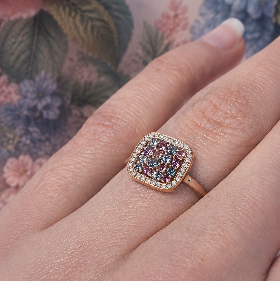 Bague Tutti-Fruitti Hortensia - Isabelle Langlois