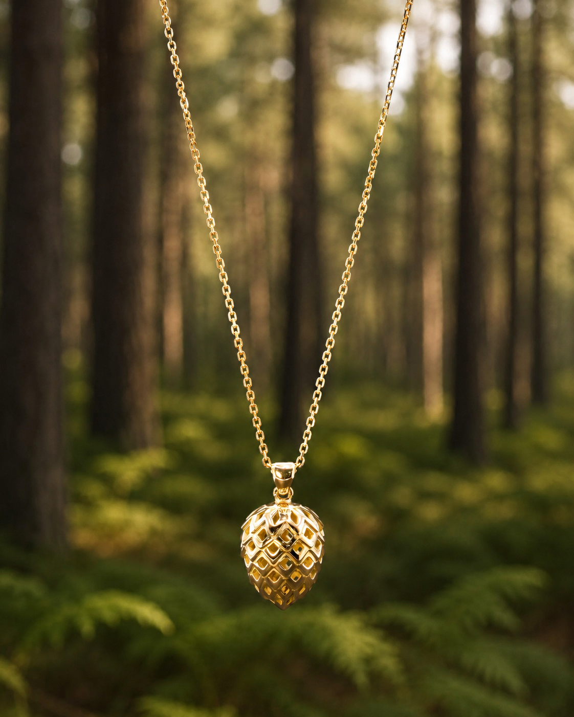 Pendentif Pigne - Modèle Forêt