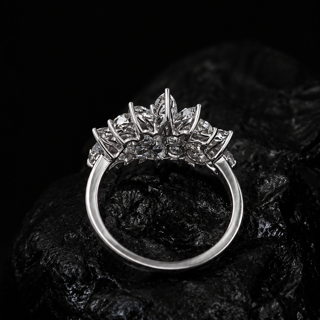 Bague "Edelweiss" - Ligne Vendôme