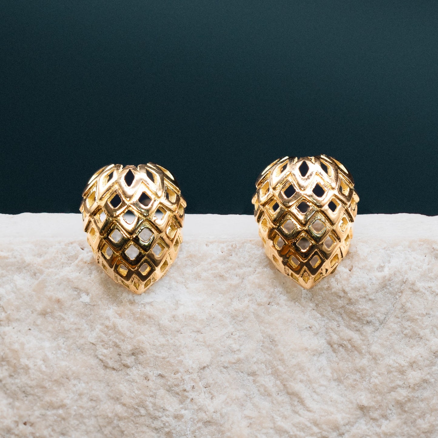 Boucles d’oreilles collection "Pomme de Pin"