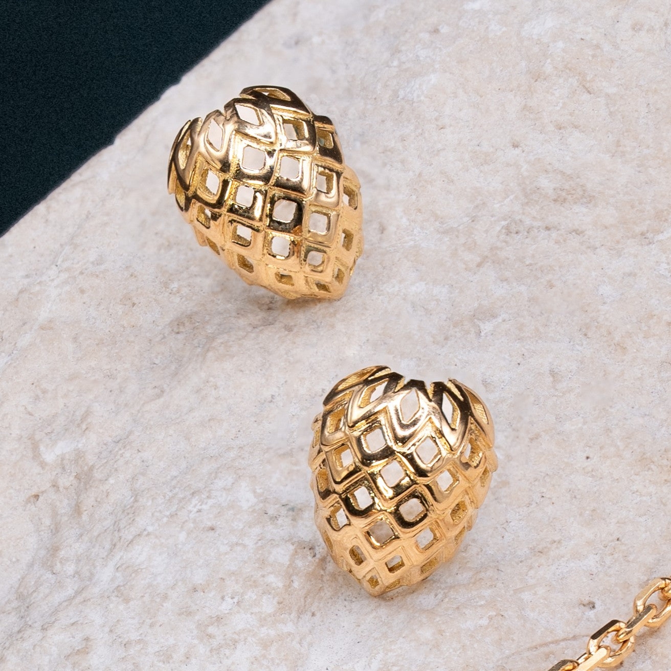 Boucles d’oreilles collection "Pomme de Pin"