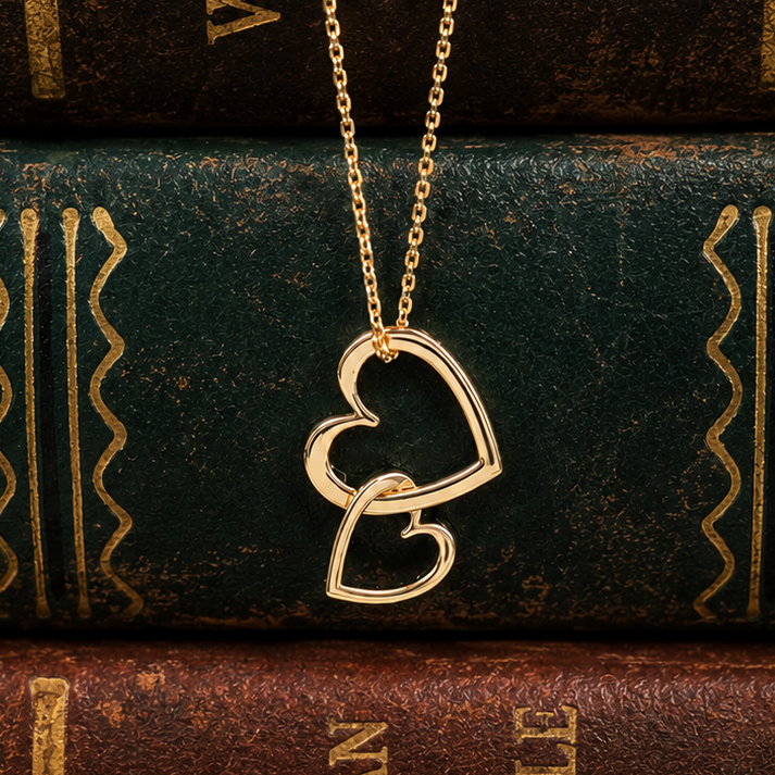 pendentif "Coeur à coeur"